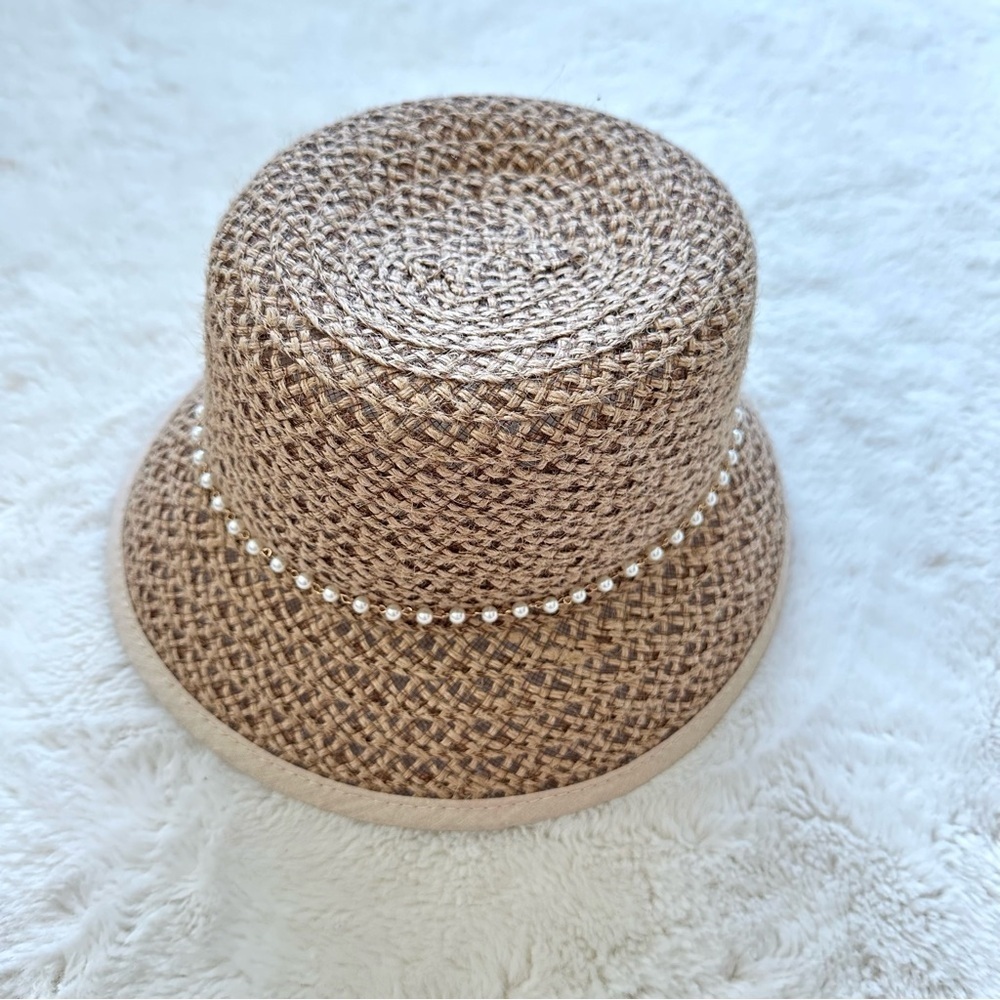 NEW!!  Nordstrom hat with pearls